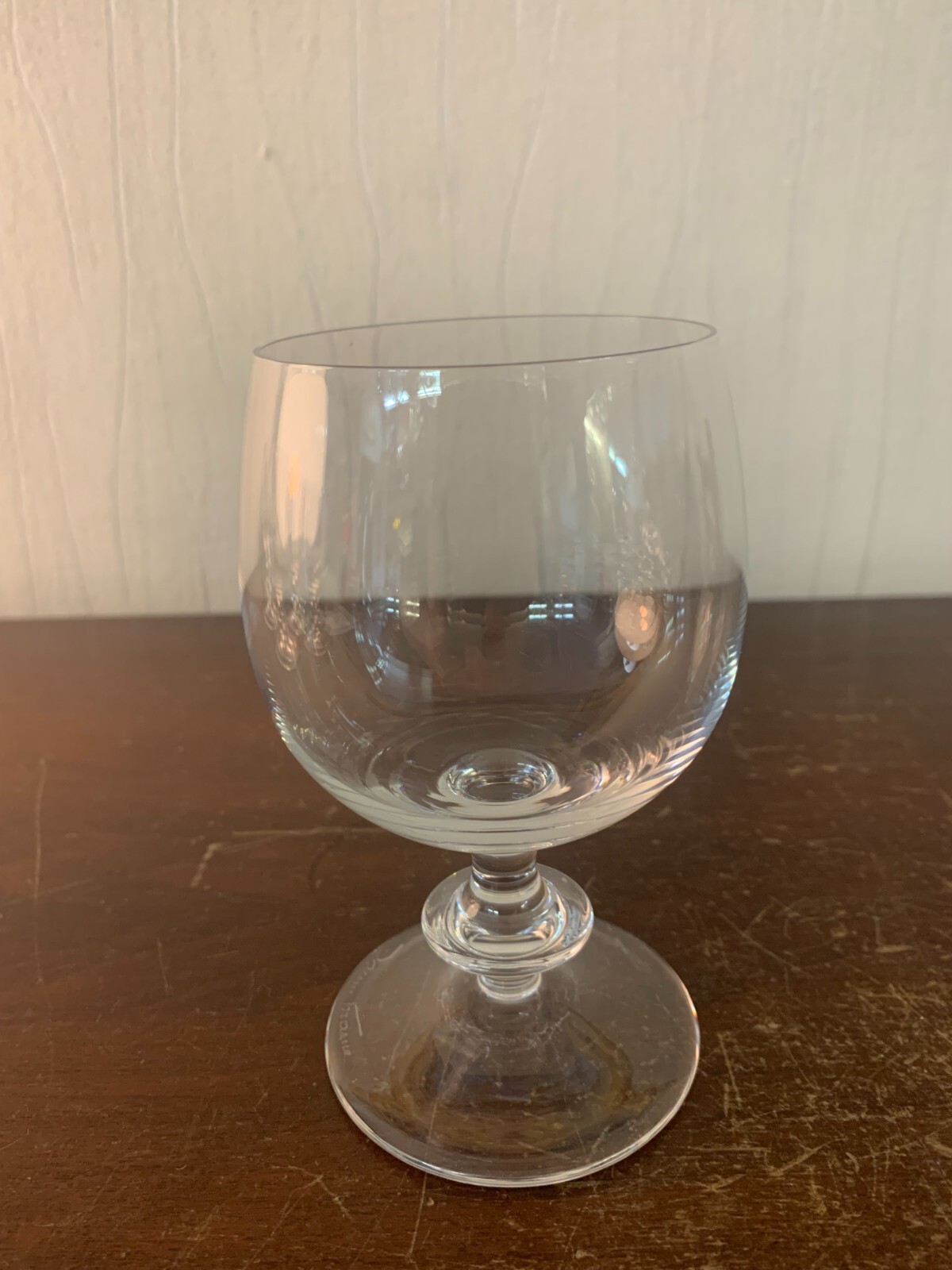 7 Red Wine Glasses Model Fomerey in Daum Crystal (Price per Unit)