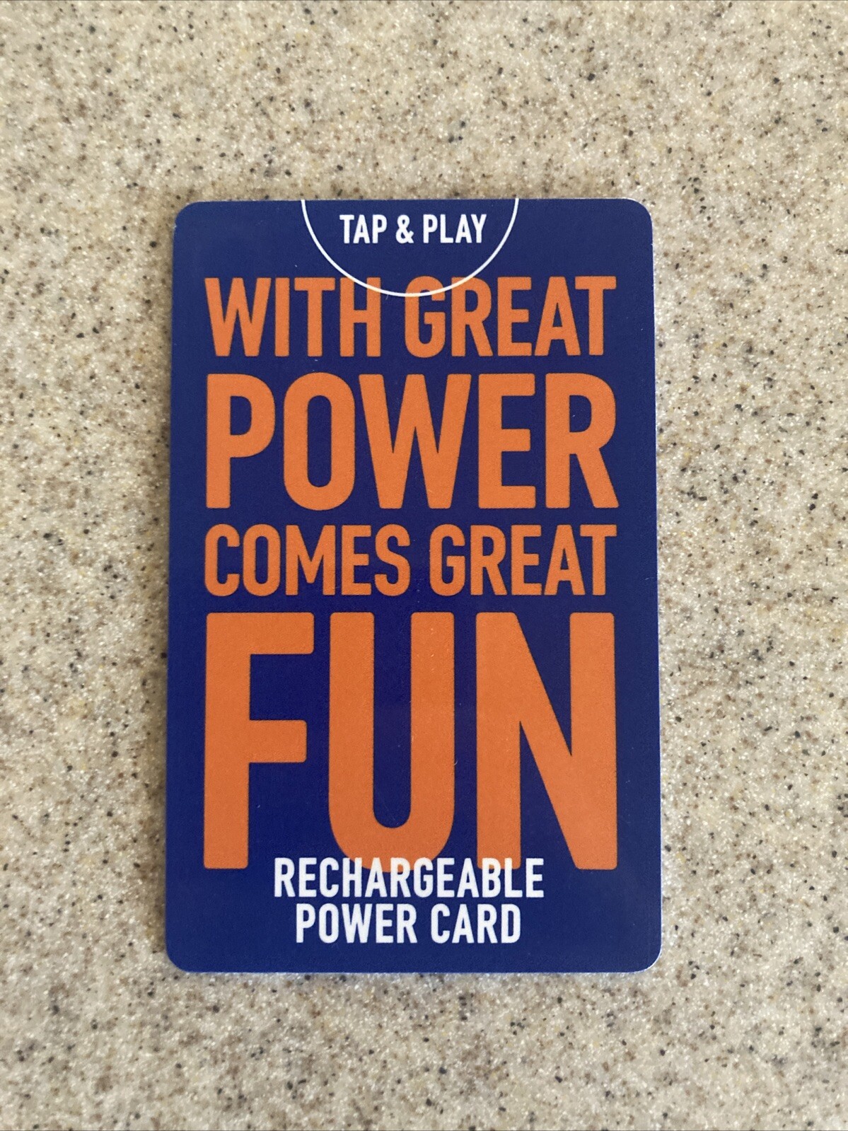 Dave and Buster's Power Card With 15,000 Tickets