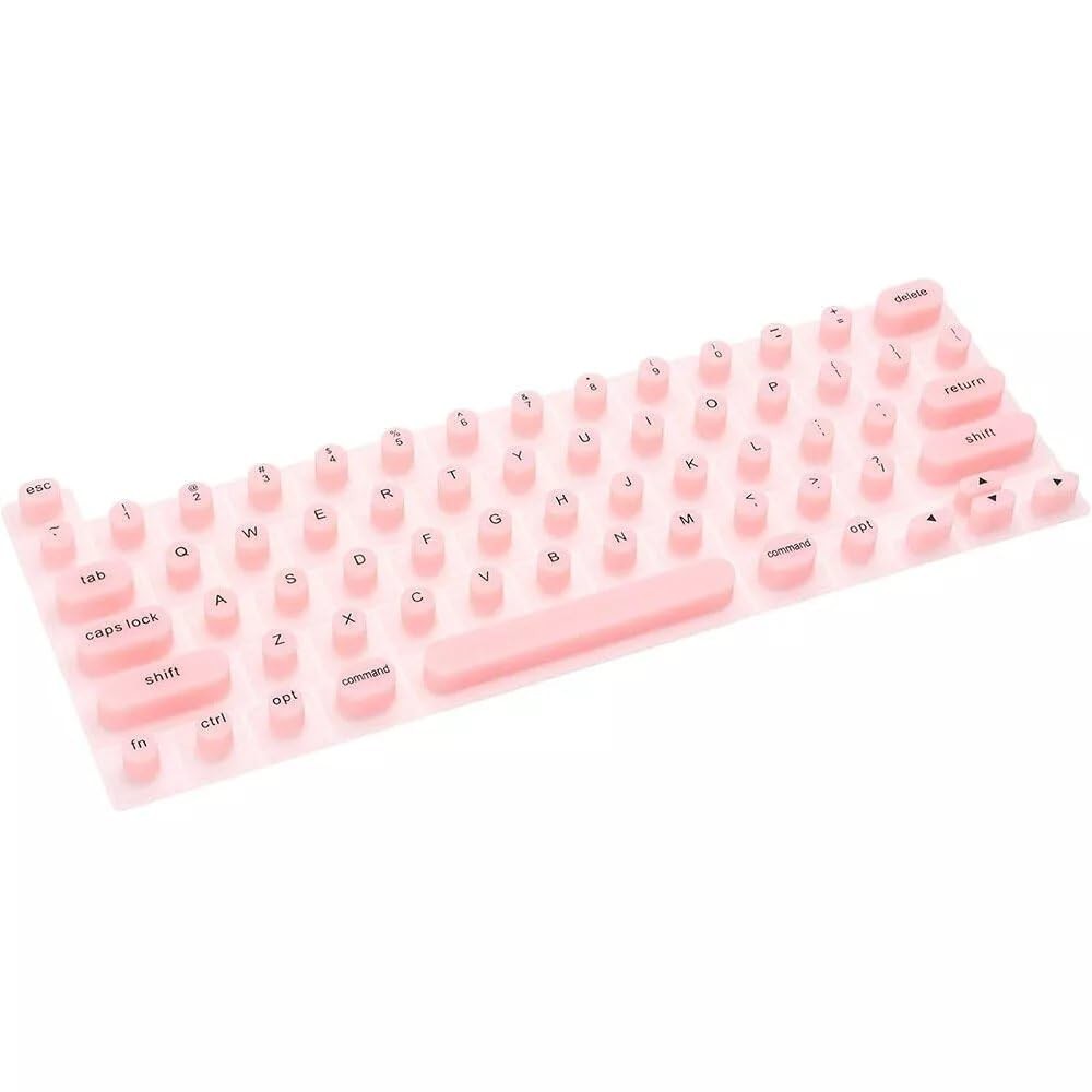 Keyboard Film for Nail Art Compatible with MacBook Pro13 2020-2023 Pink