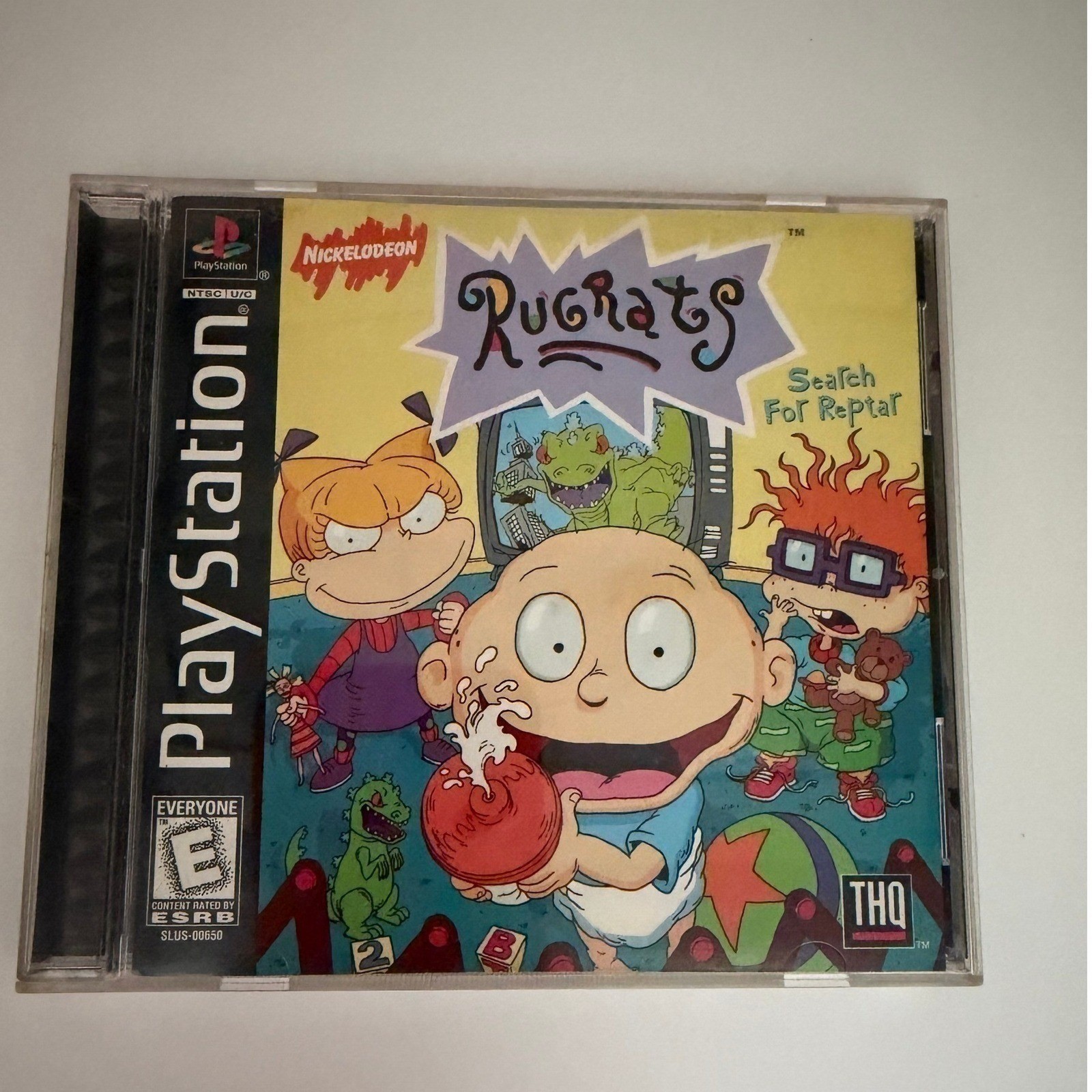 PS1 Rugrats Search for Reptar PlayStation Used/Open 0117
