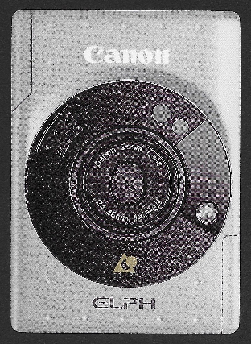 Canon ELPH camera promo playing card single swap jack of spades  - 1 card