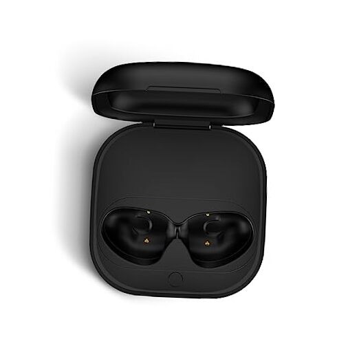  Wireless Charging Case Compatible for Beats Fit Pro, Portable Charger Black