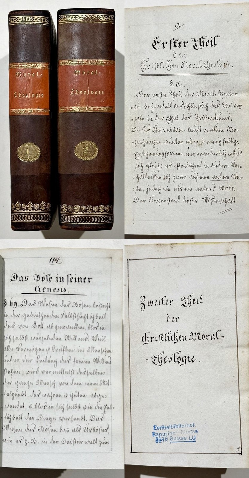 Josephine Ryan, Gerstenberg - Christian Moral-Theologie Vorlesungsmitschrift