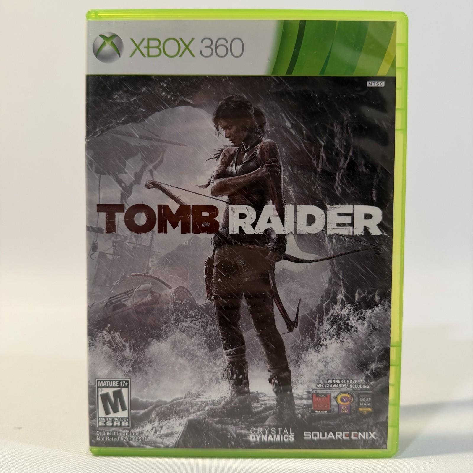 Tomb Raider Microsoft Xbox 360 Action Adventure Survival Game Square Enix CIB