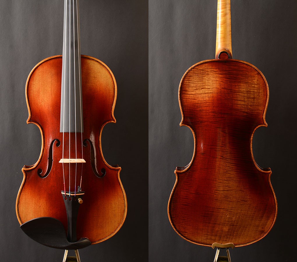 Guarnieri 'del Gesu' 1742 "Lord wilton"Copy ! 4/4 Violin ,1pc back,Best one