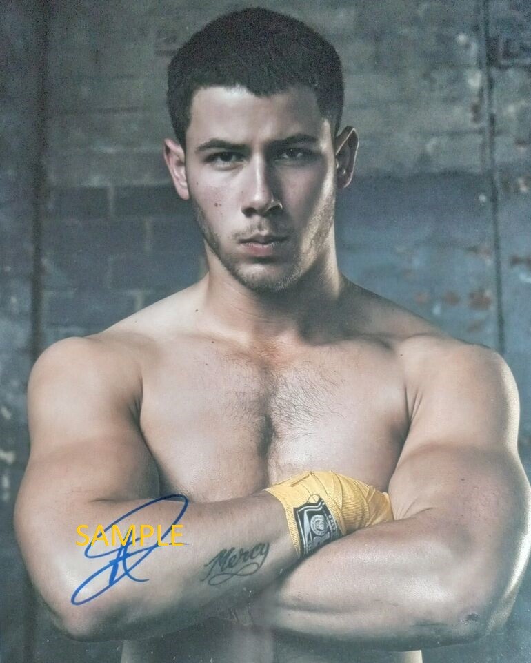 NICK JONAS #3 SIGNED AUTOGRAPHED 8X10 REPRINT PHOTO MAN CAVE CHRISTMAS GIFT