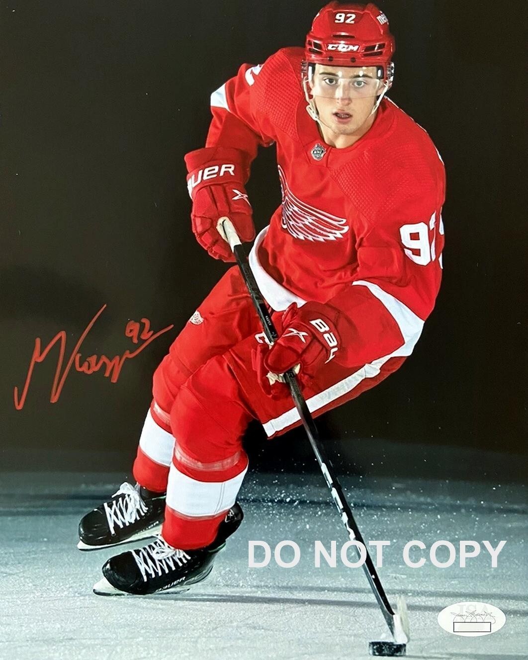 Marco Kasper DETROIT RED WINGS Signed Autographed REPRINT 8x10 Photo RP