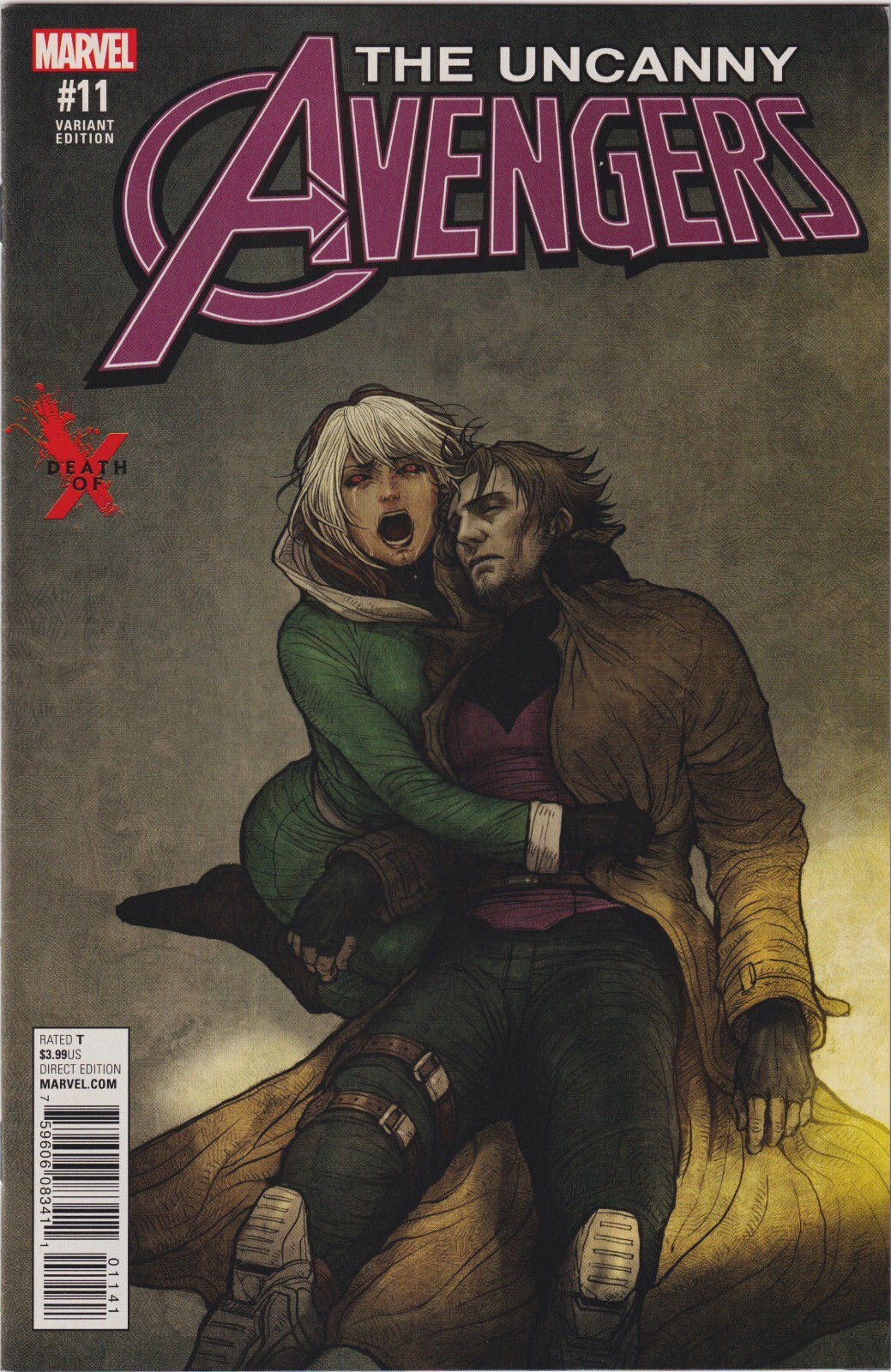 Uncanny Avengers 11 2016 Death of X variant NM