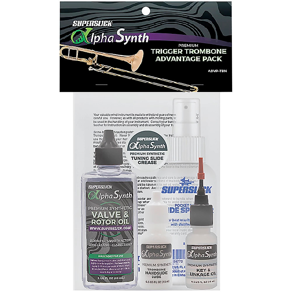 Superslick AlphaSynth Trigger Trombone Advantage Lubrication Pack