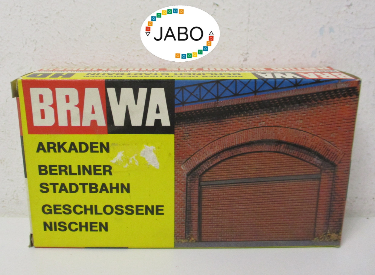 (RH/10) Brawa H0 2882 Arcades with closed niches NEW / OVP