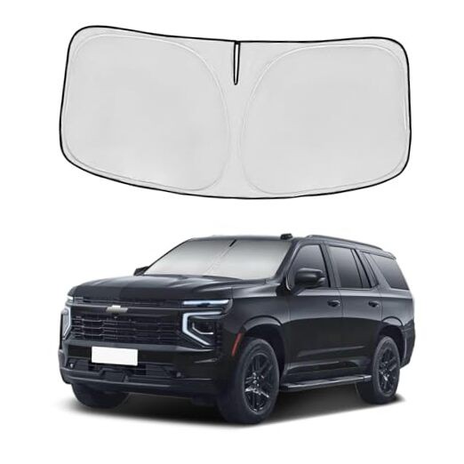 Windshield Sun Shade for Chevy/Chevrolet Tahoe For Chevrolet Tahoe 2021-2026
