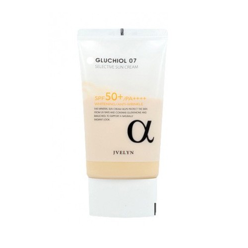JVELYN Gluchiol 07 Selective Sun Cream 60g SPF50+ PA++++ K-Beauty