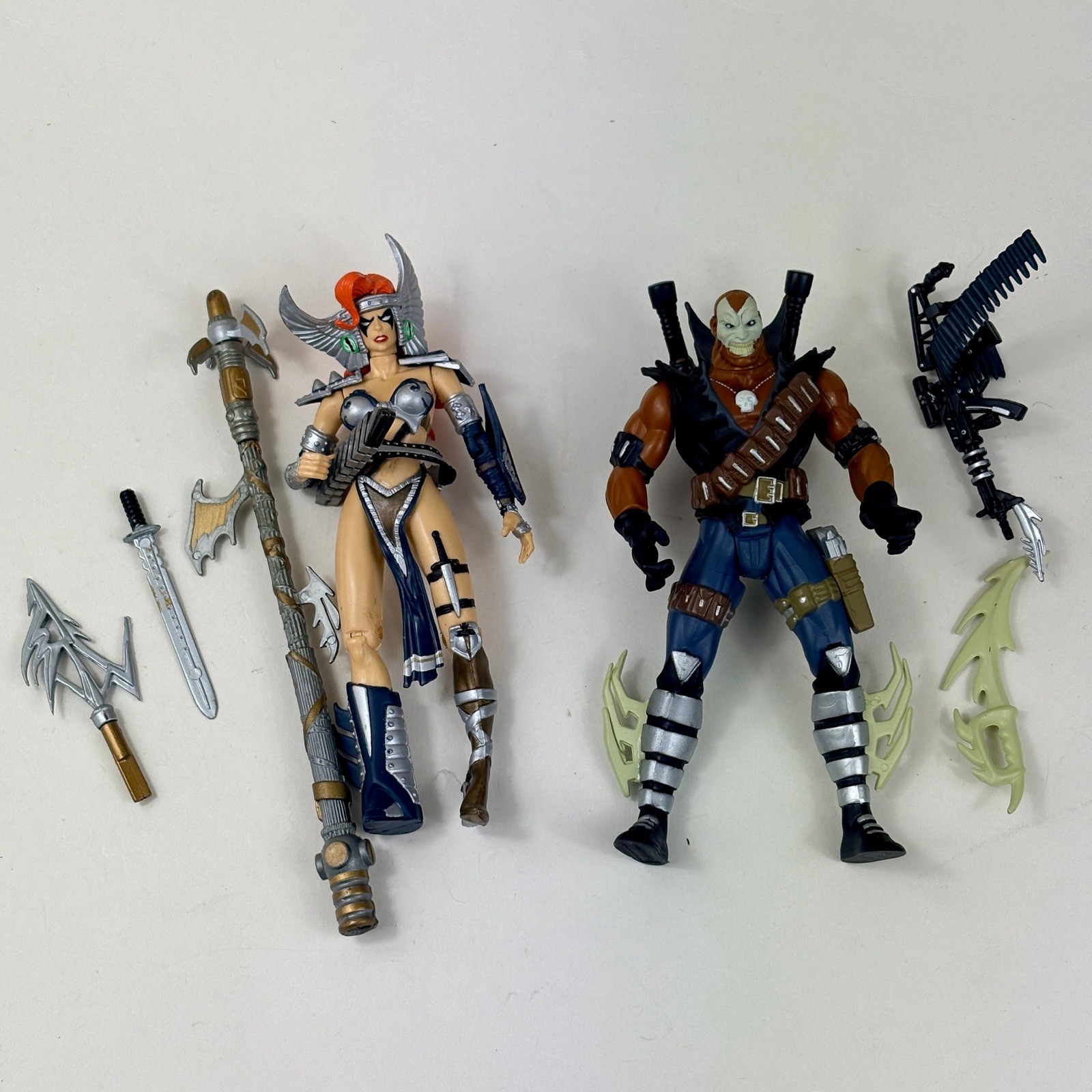 VTG McFarlane Toys 1995 Series 2 Spawn Loose Action Figure Lot Chapel, Angela