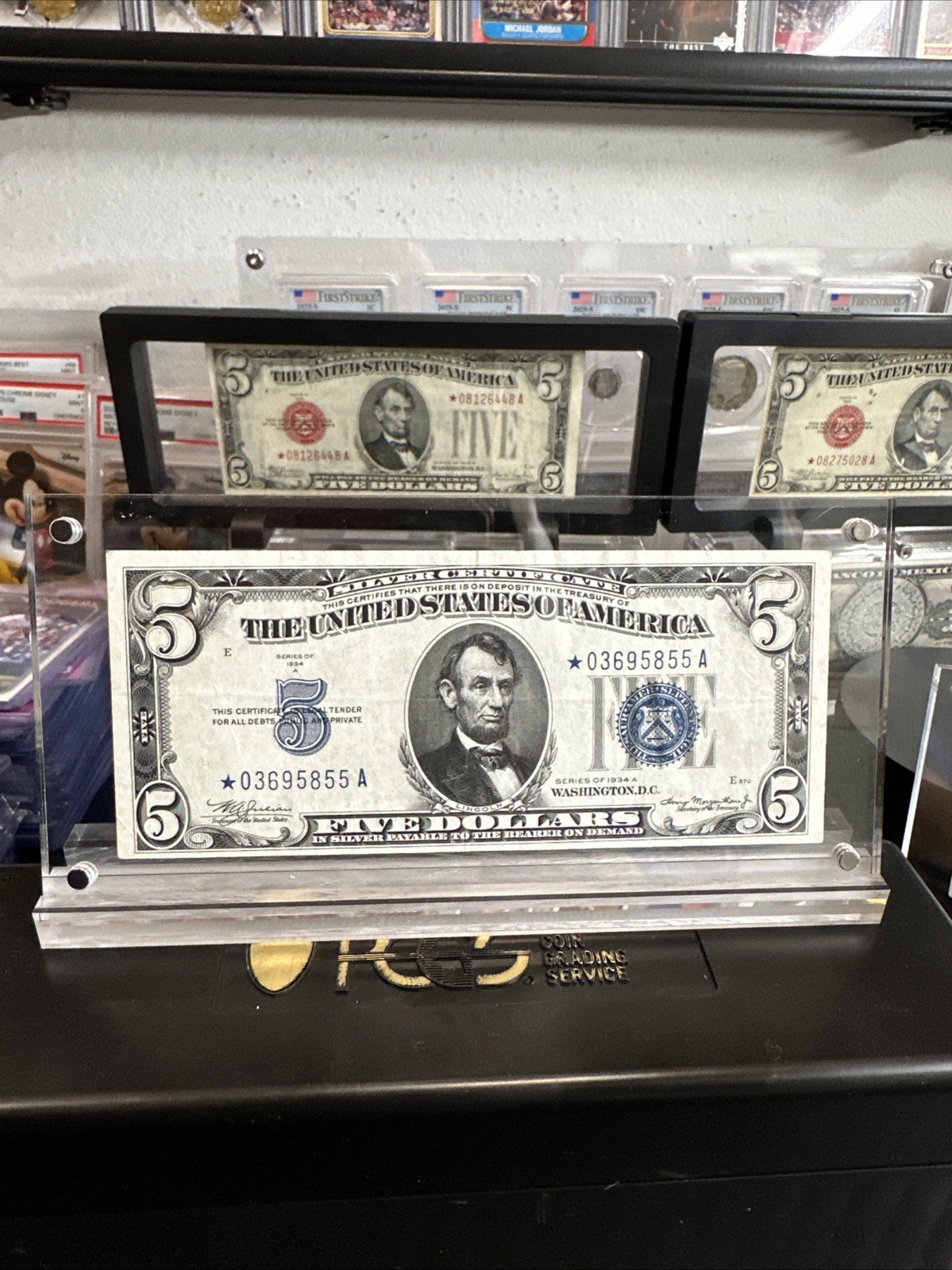 Star Note 1934 A Series $5 Silver Certificate United States Note