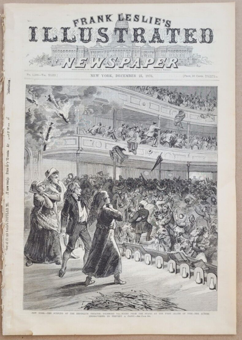 Frank Leslie's 12/23/1876  1876 Presidential Election deadlock in South Carolina