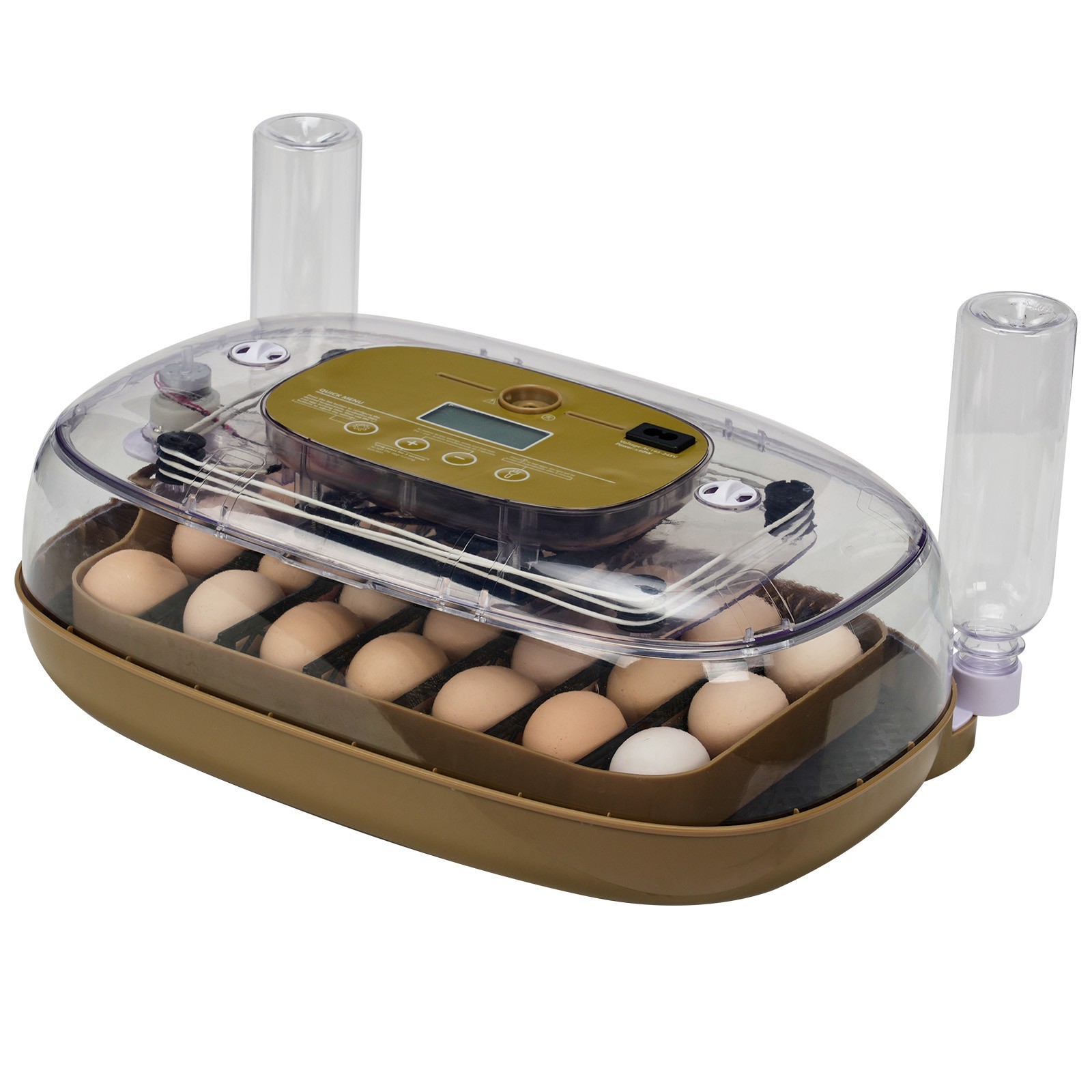 Automatic 24-36 Eggs Incubator Temperature Control Digital Chicken Egg Hatcher