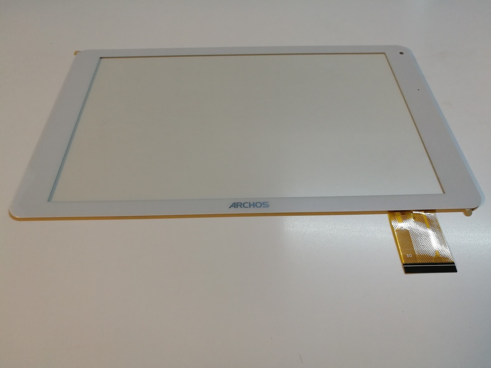 White: Touch Screen Digitizer ARCHOS 101C Helium
