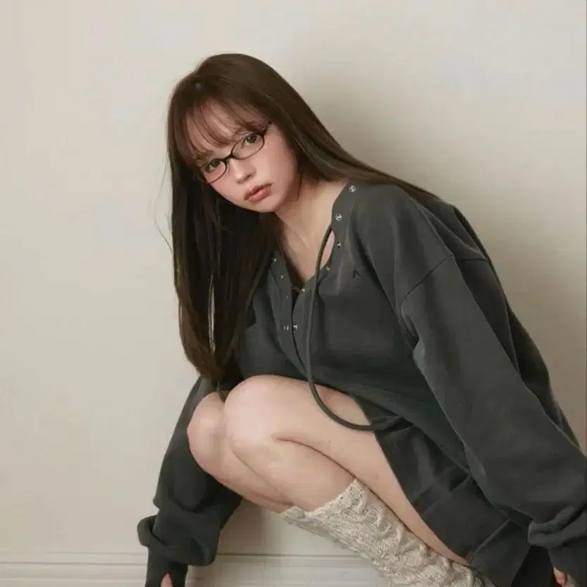 ANDMARY Loose Ribbon Set Up Gray