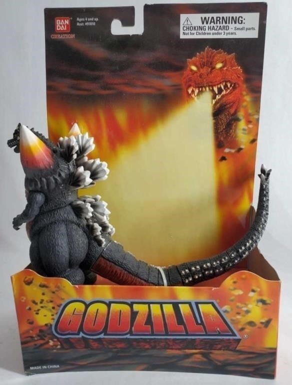 2005 Bandai Creation SpaceGodzilla 6.5" Classic Godzilla Action Figure NIB NOS