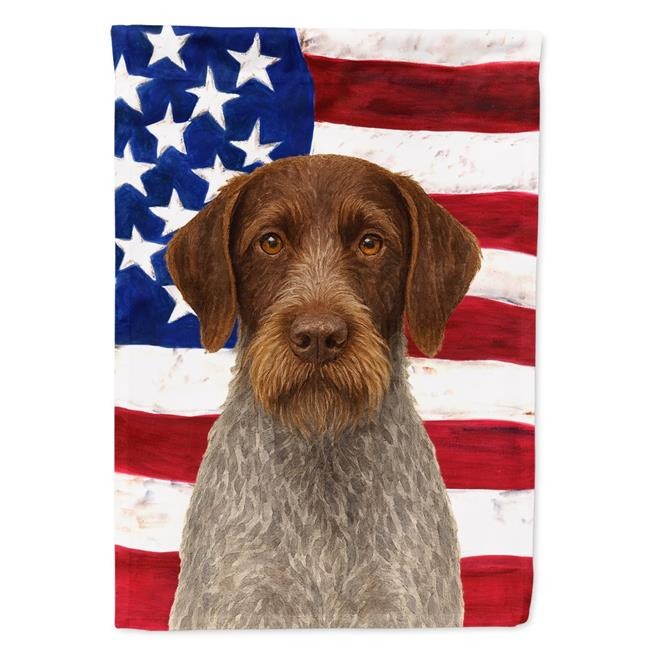Carolines Treasures WDK6263CHF 40 x 28 in. Roan German Wirehaired Pointer Ame...