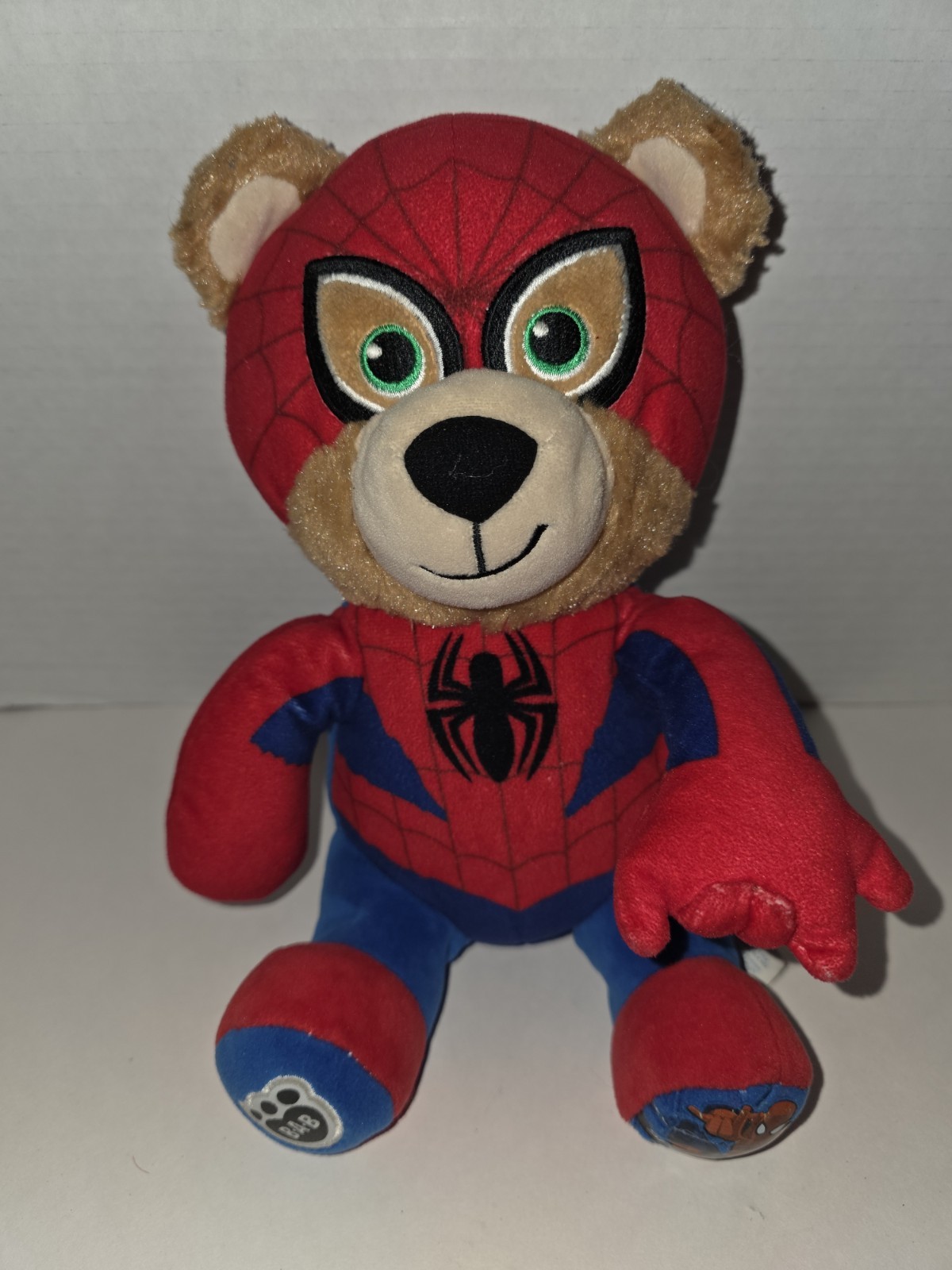 Build a Bear BAB Marvel Spiderman Plush Smallfry 9" Stuffed Animal Collectable