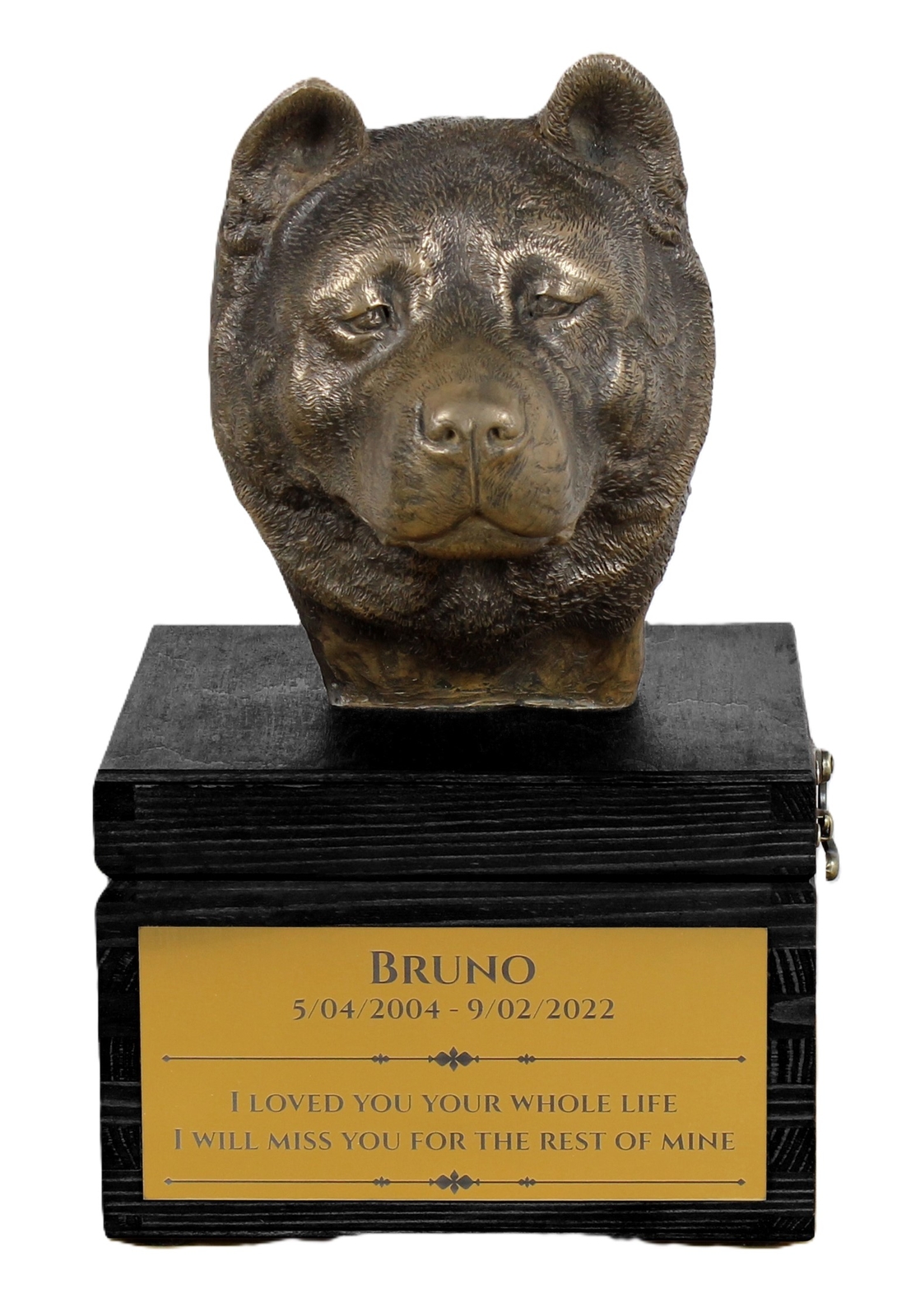 Akita Black Letters On The Box Art-Dog