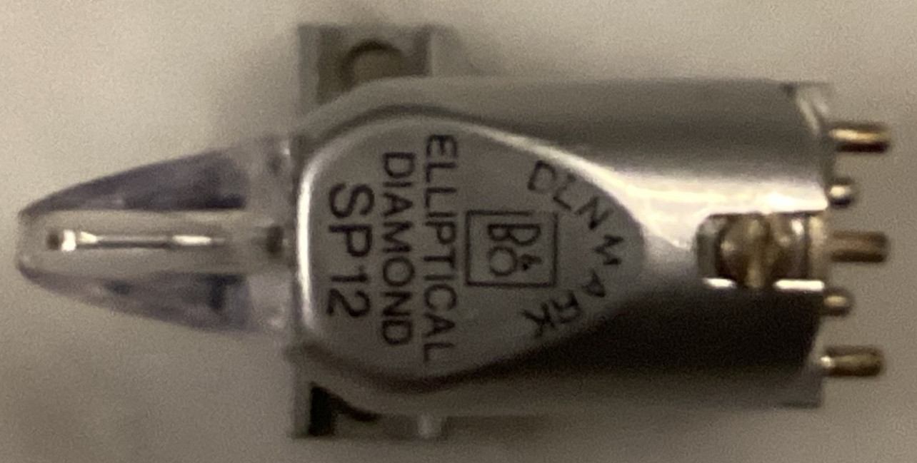 BANG & OLUFSEN B&O SP12 CARTRIDGE & NEW STEREODYNE STYLUS FOR 1/2" HEADSHELLS :
