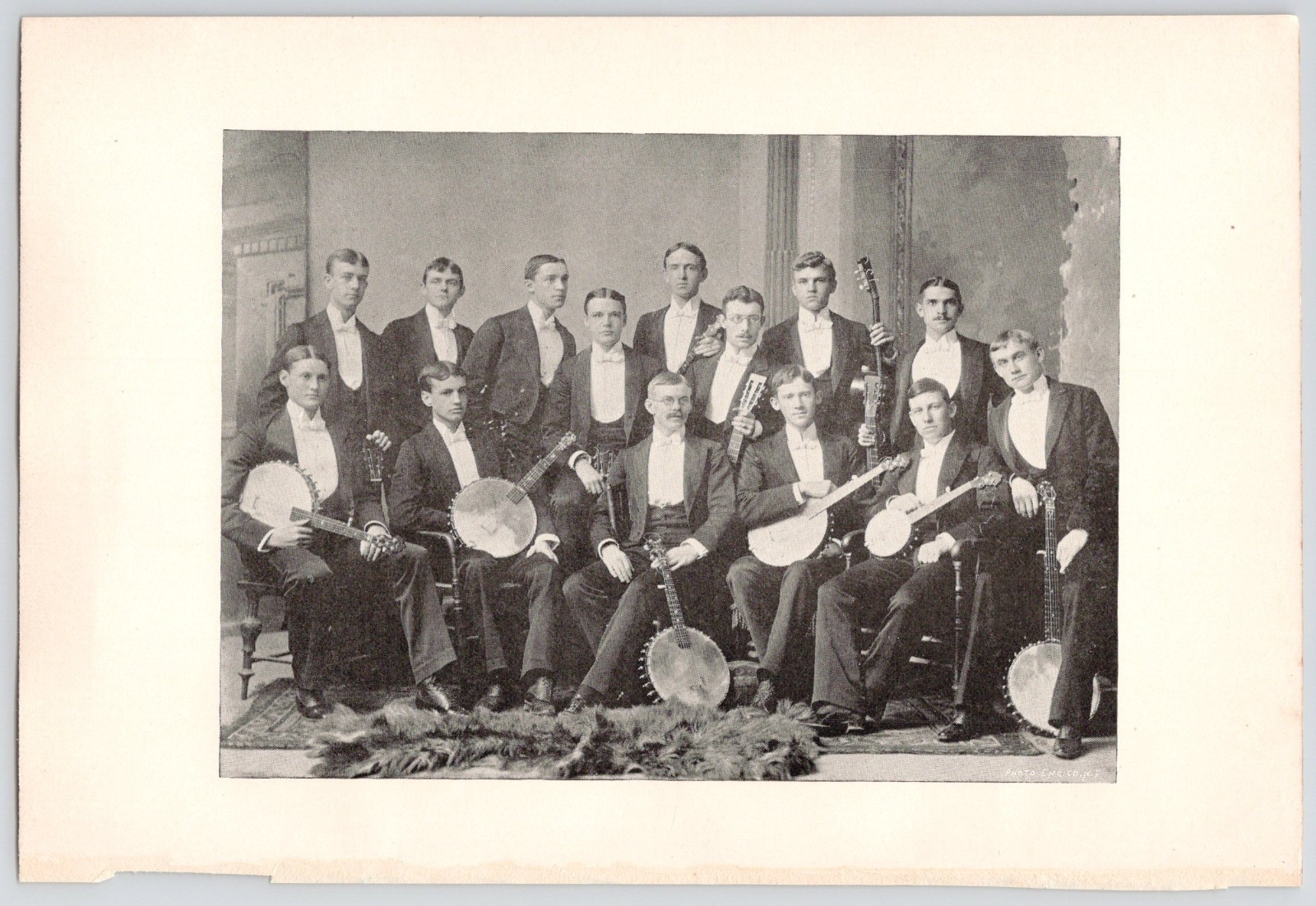1892 Princeton University Bric a Brac Page Banjo Club Members