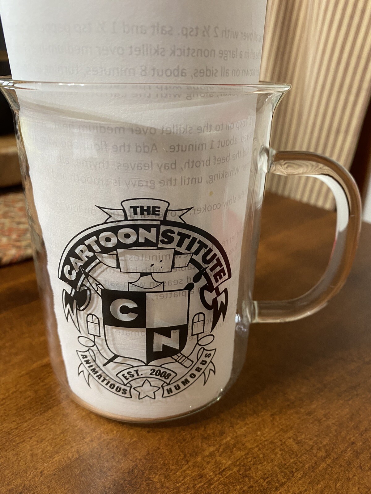 Cartoon Network Cartoonstitute ( Cartoon Institute ) Beaker Mug (SUPER RARE)