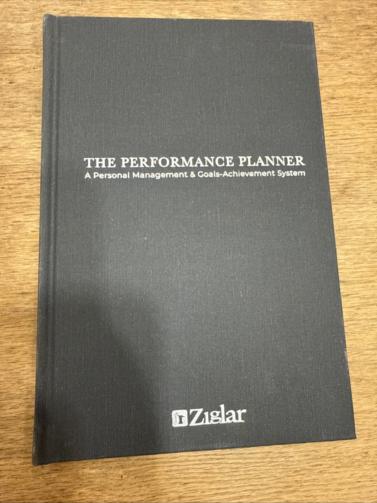 The Performance Planner | Linen Edition | By Zig Ziglar  6x9 inch Hardcover- NEW