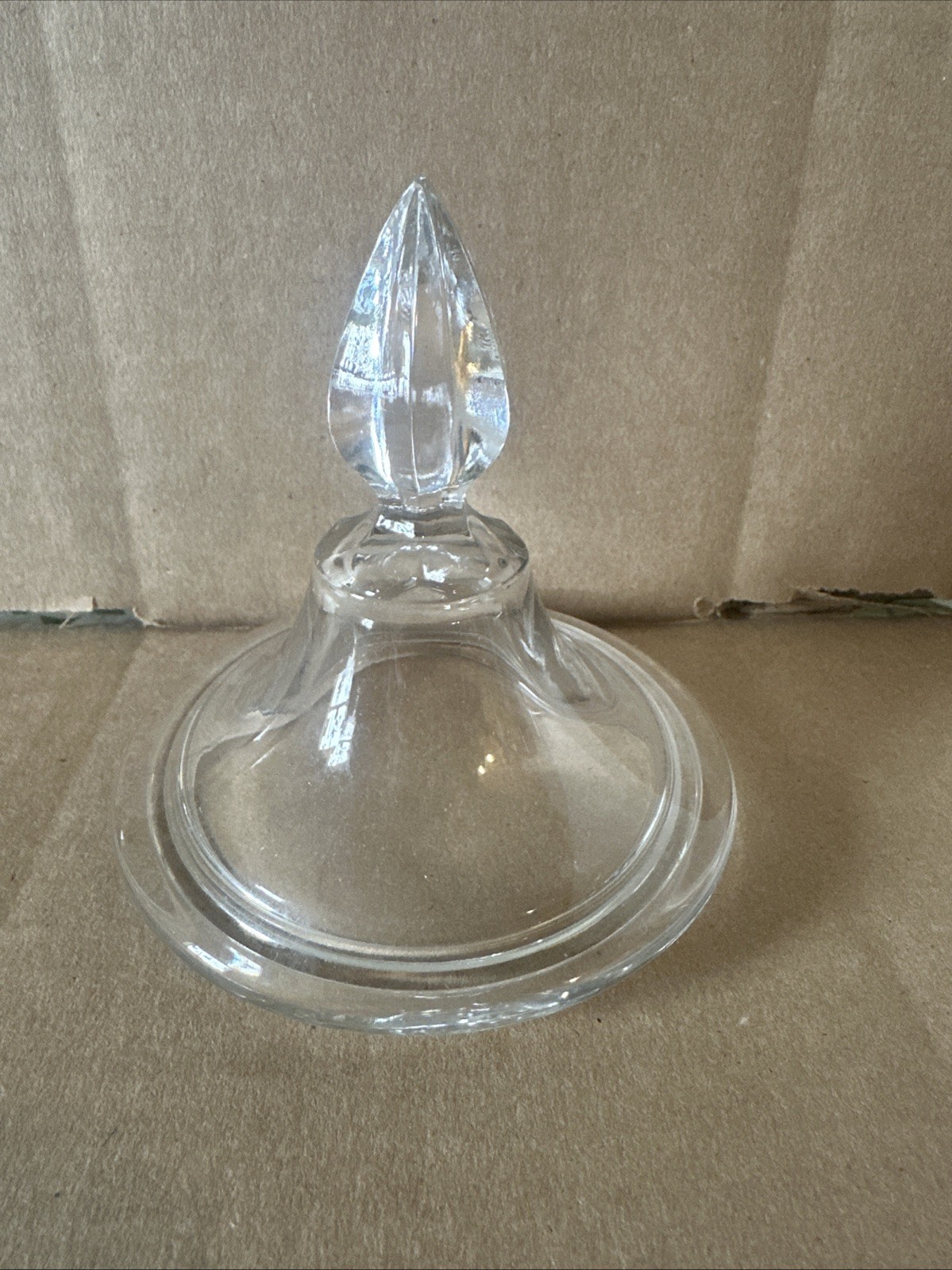 Clear Glass Candy Dish Lid Replacement