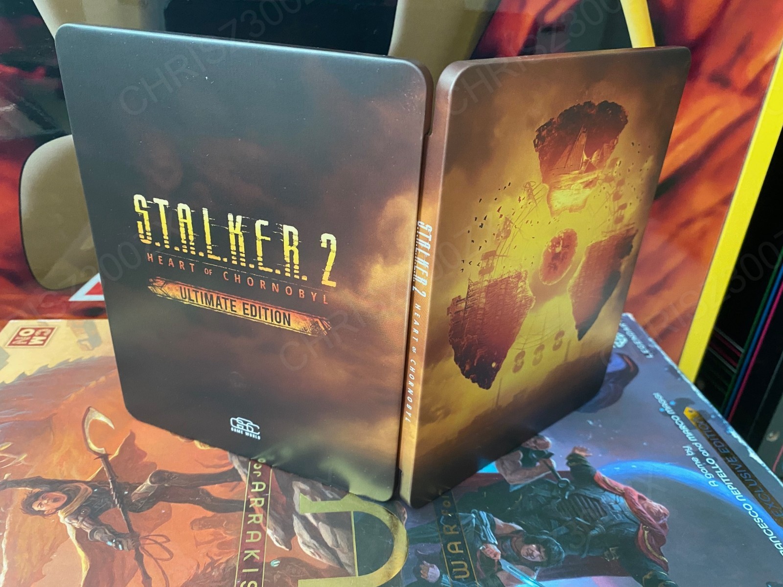 S.T.A.L.K.E.R. 2 Heart of Chornobyl Ultimate Edition Steelbook Case ONLY Stalker