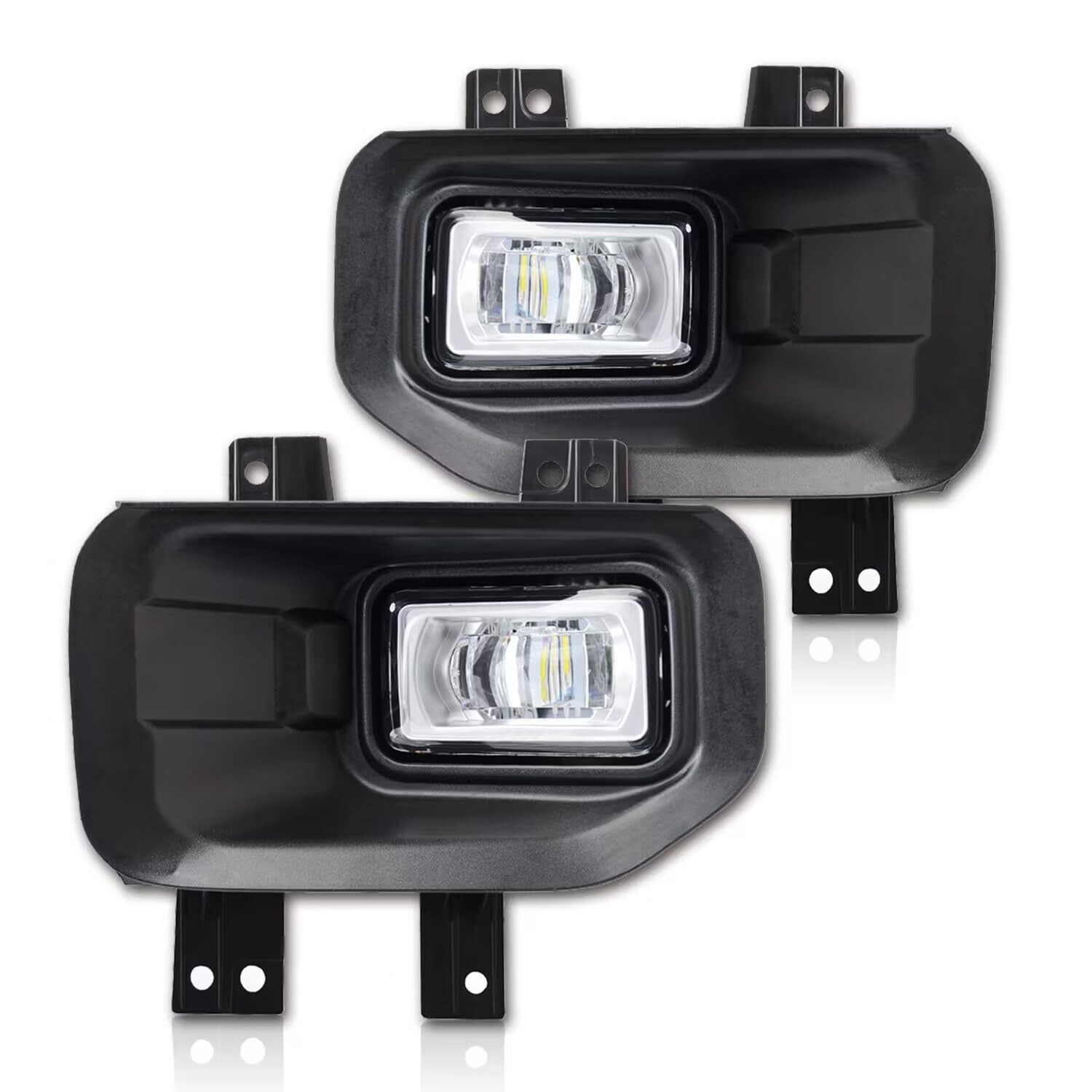 Premium LED Fog Light Assemblies with Bracket For F150 2015-2017 Ford, Upgrad...