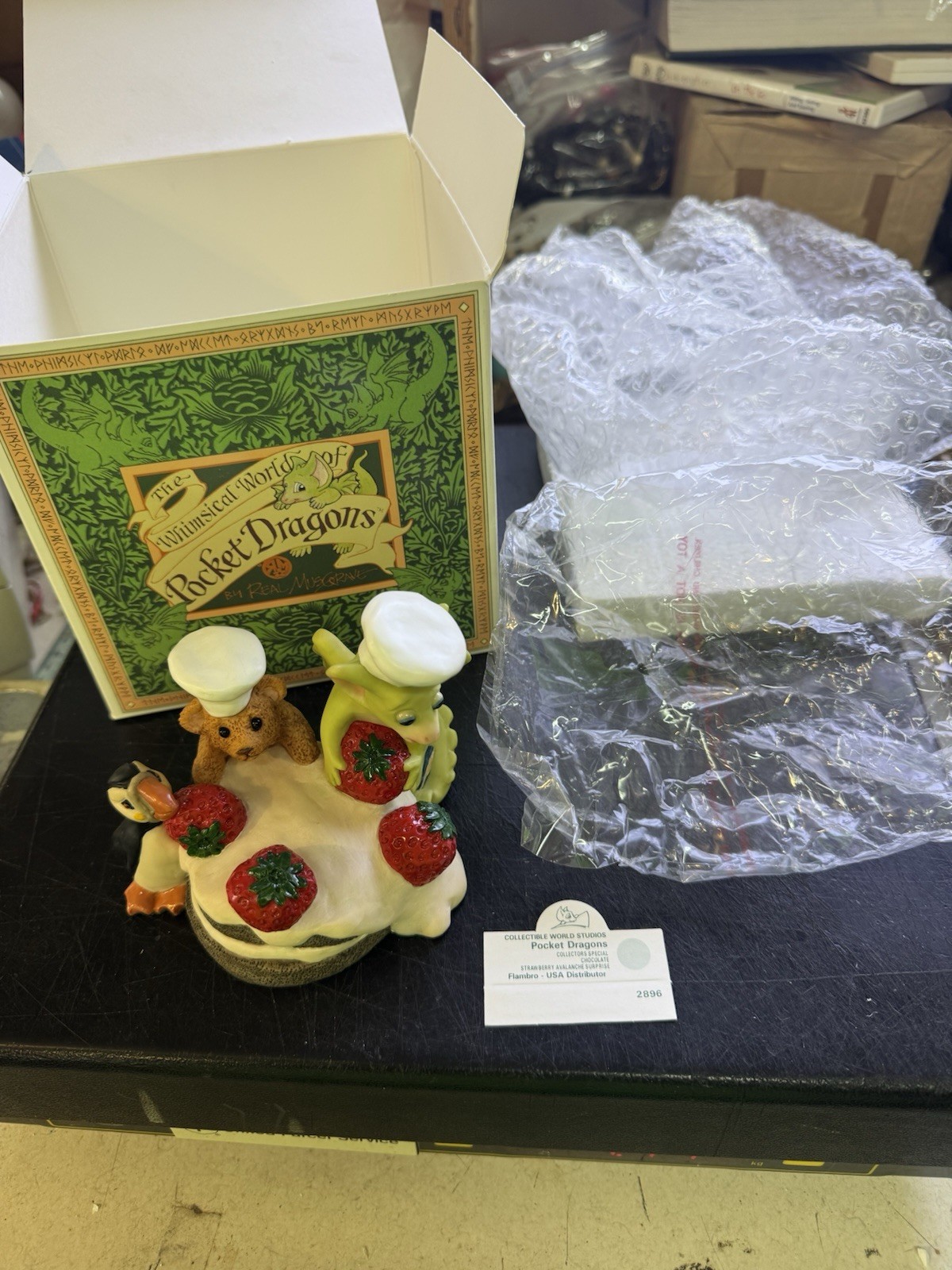 The Whimsical World Of Pocket Dragons Chocolate Strawberry Avalanche Surprise 