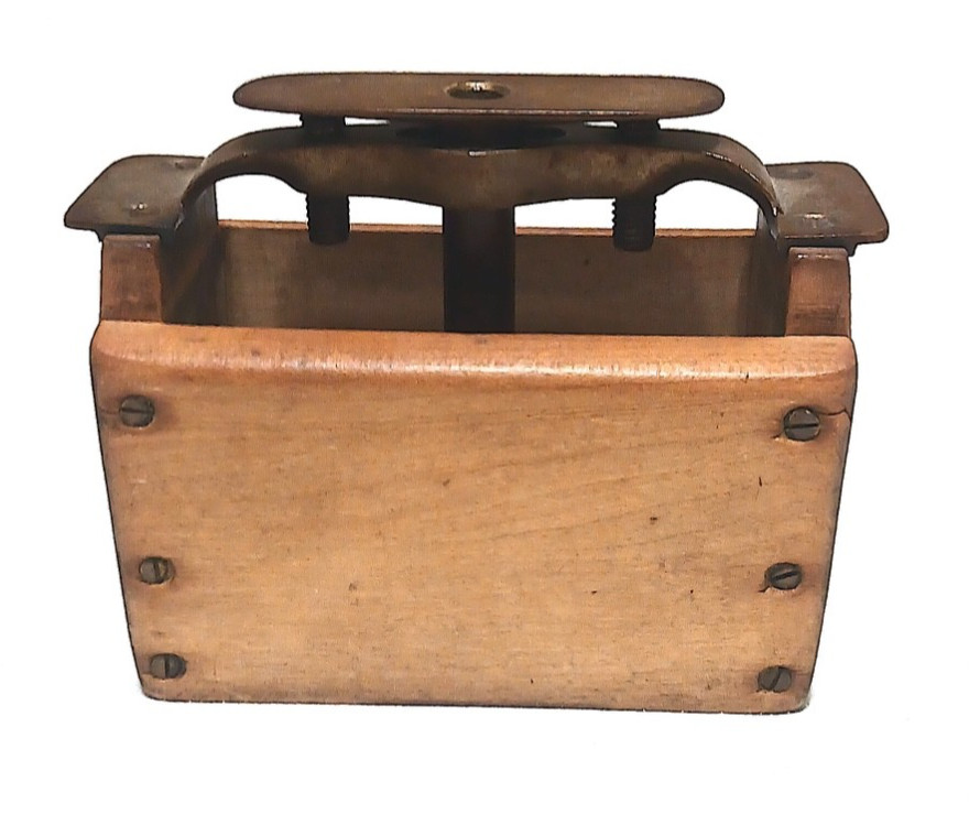 Vintage Wooden Butter Press / Farmhouse Dairy Tool – Rustic Primitive Kitchen