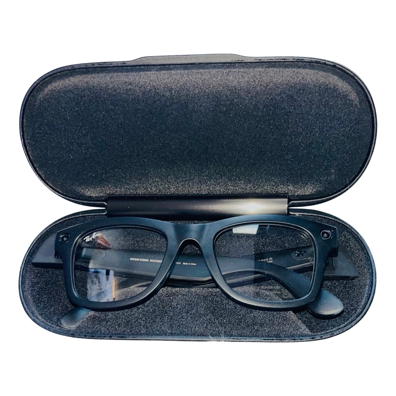 Ray-Ban Stories Wayfarer Smart Glasses — Never Used RW4002