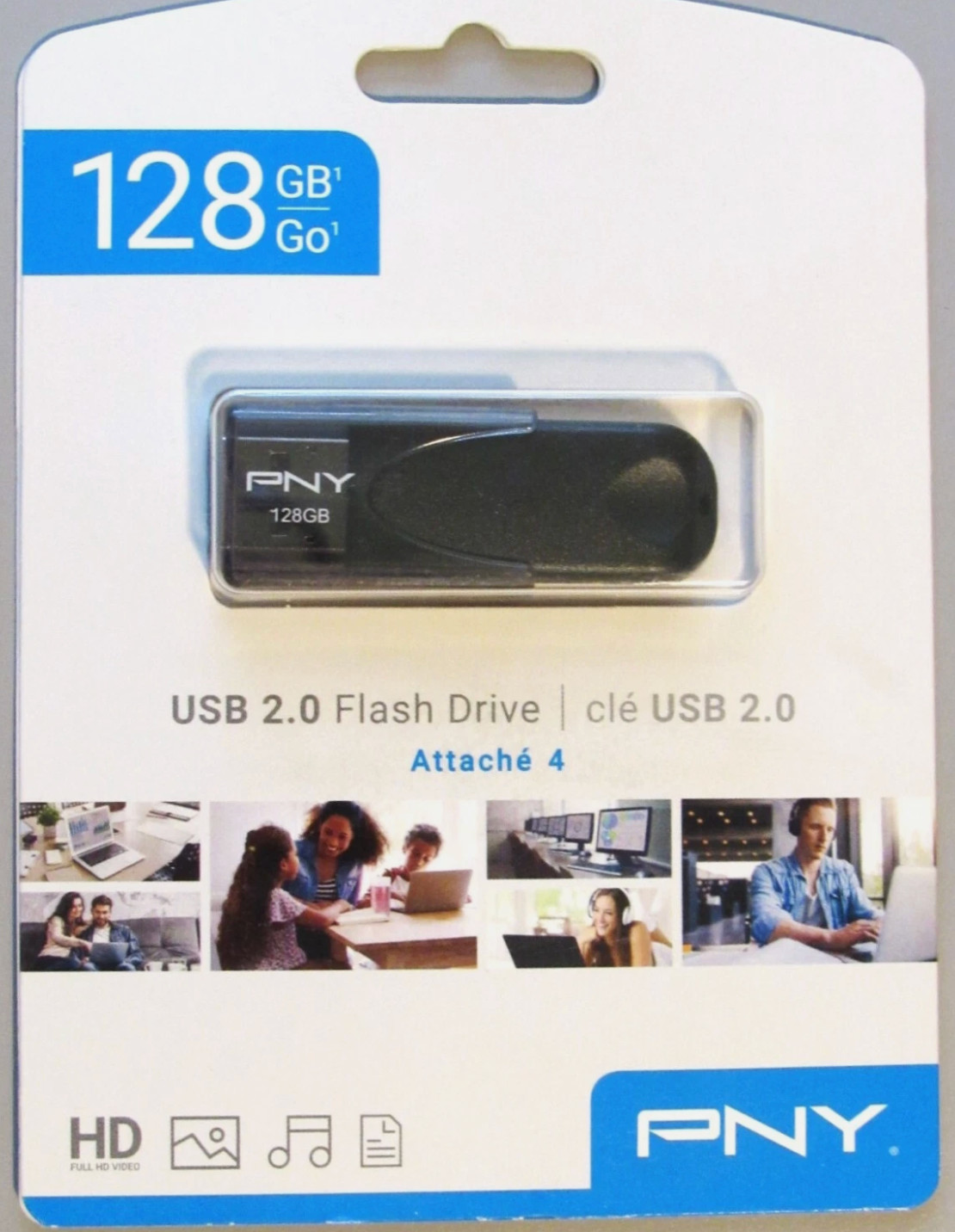 PNY 128GB USB 2.0 Flash Drive - Brand New/Unopened