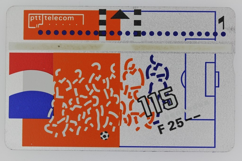 L&G dummy phone card, Football 1992, Dutch Team, Netherlands (48274)