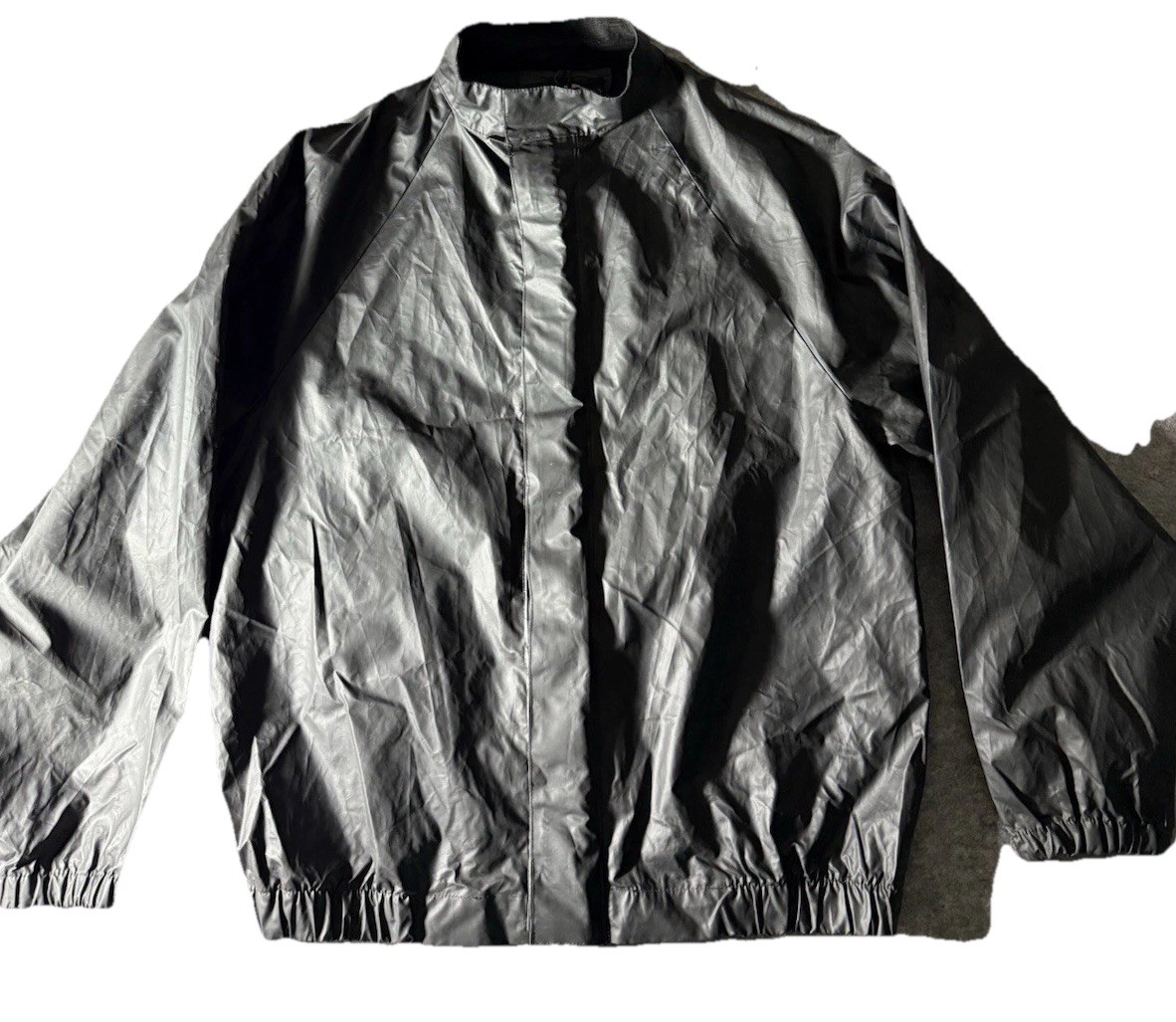 HARLEY DAVIDSON WOMENS Small  BLACK NYLON WINDBREAKER/RAIN JACKET/unlined