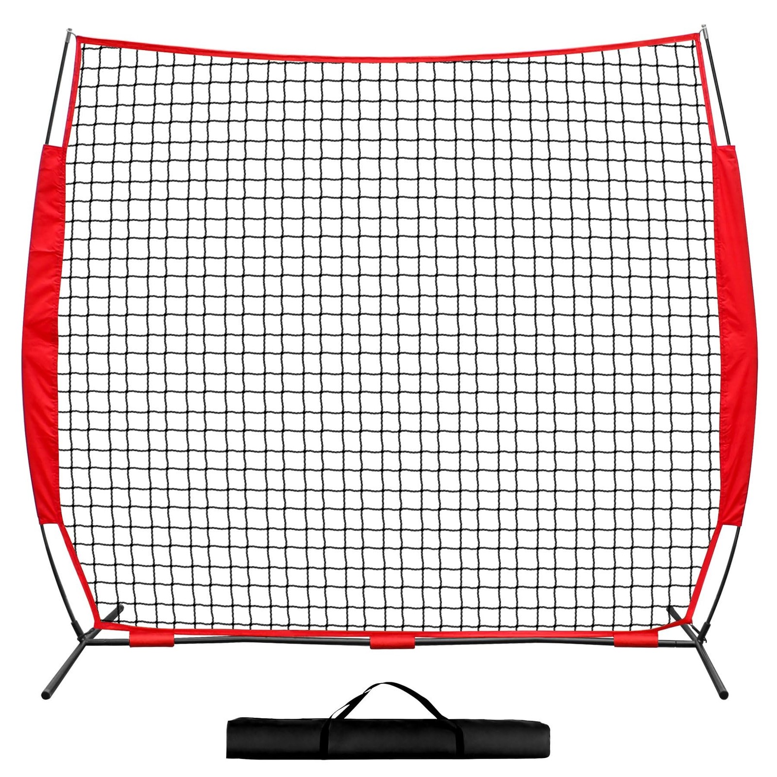 7x7ft/12x9ft/16x10ft/20x10ft Barricade Backstop Net, Sports Barrier Net, Mult...
