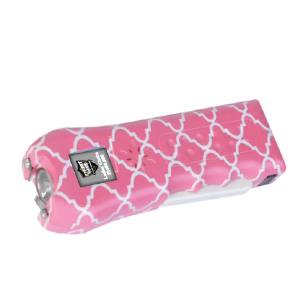 StreetWise Ladies' Choice 21,000,000 Stun Gun With Holster LED Color: Quartefoil