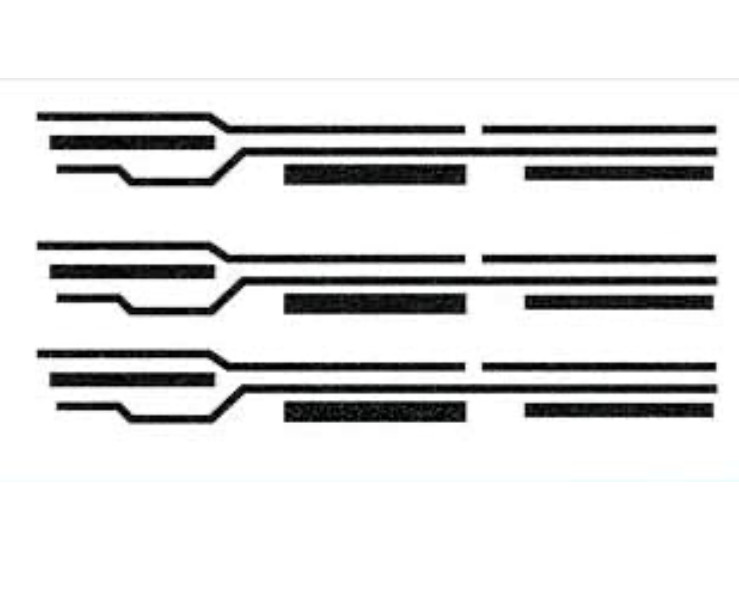 Contax 137 MA MD Light Seal 3pcs Kit replace Sponge Adhesive From Japan Film