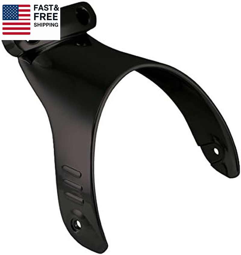 13004 Black Headlight Light and Brackets for V-Rod