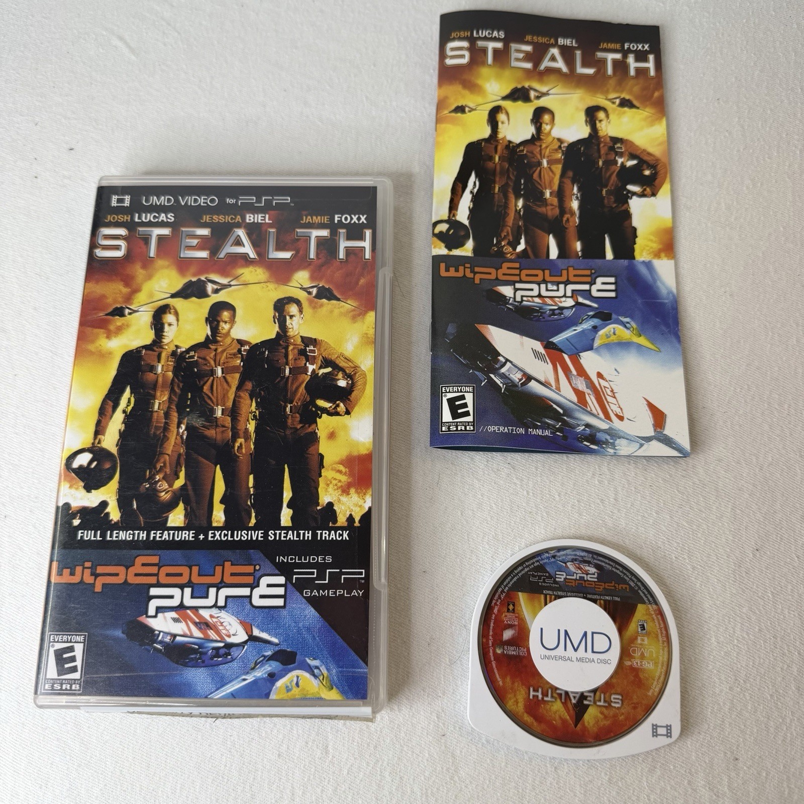Sony PSP UMD Stealth Movie CIB