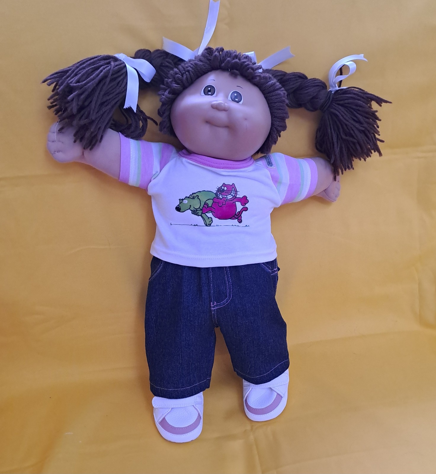 Replica 1980's Cabbage Patch Kid outfit nappy and socks set