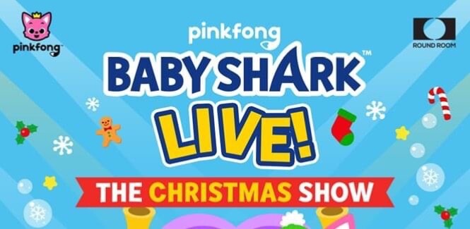 baby shark live Christmas show Chattanooga Tennessee November 18th