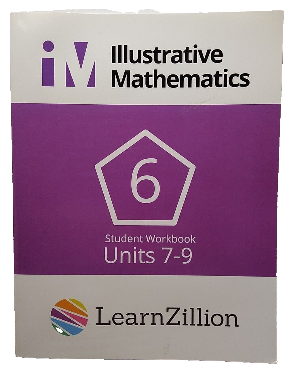 Learn Zillion Illustrative Math Student Workbook Grade 6 Unit 7-9 LearnZillion