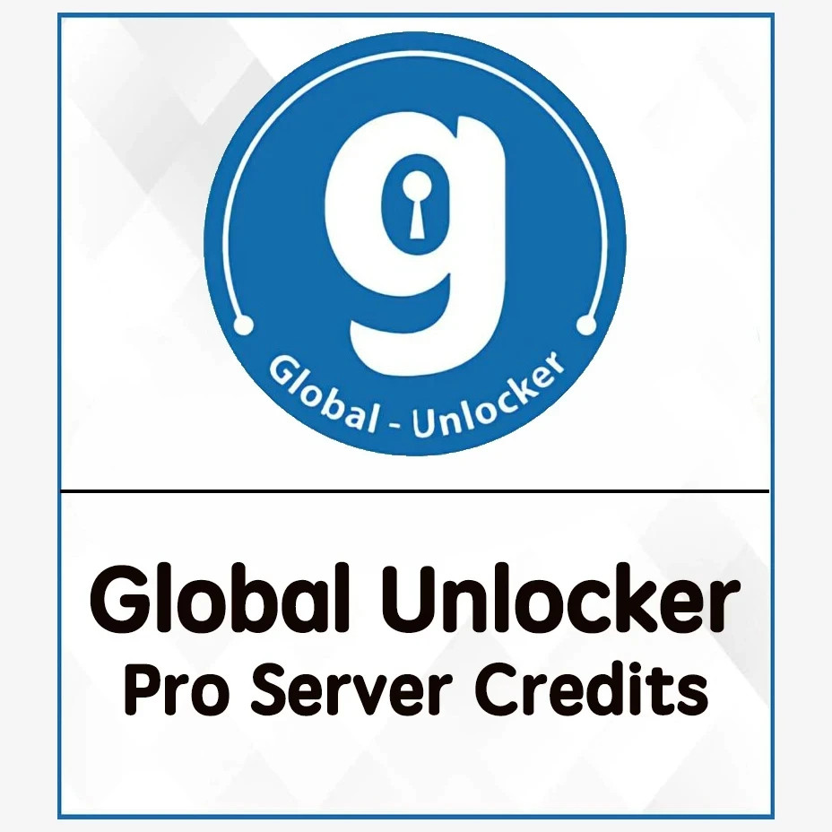 Global Unlocker Pro Tool - 5 Credit Pack
