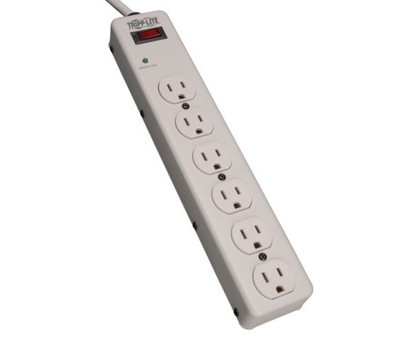 TRIPP LITE Protect It! TLM606HJ 6-Outlets Surge Suppressor - 1340J