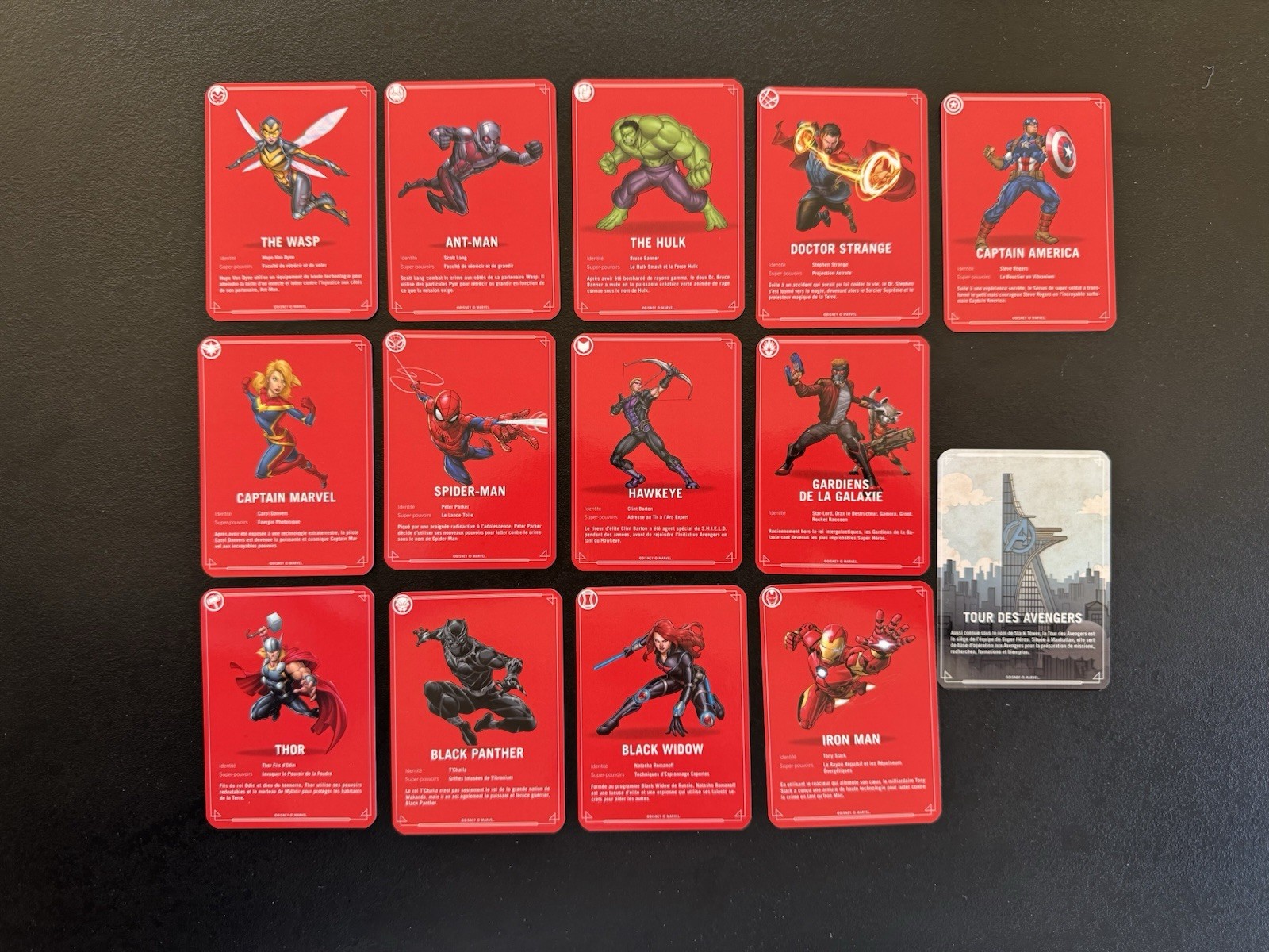 Rare Disney Cards For Cast Member At Marvel Opening
